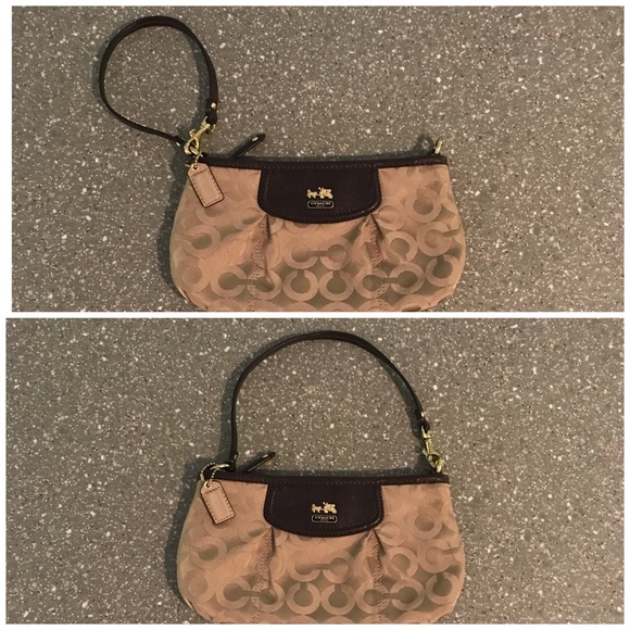 Large Coach Wristlet - Picture 2 of 5